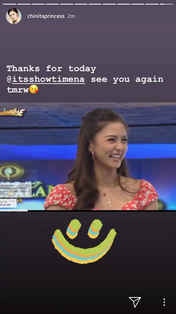 CChinita1's tweet photo. @prinsesachinita 
@itsShowtimeNa 
#ShowtimeGalingPinoy https://t.co/nNYq9DZWxq