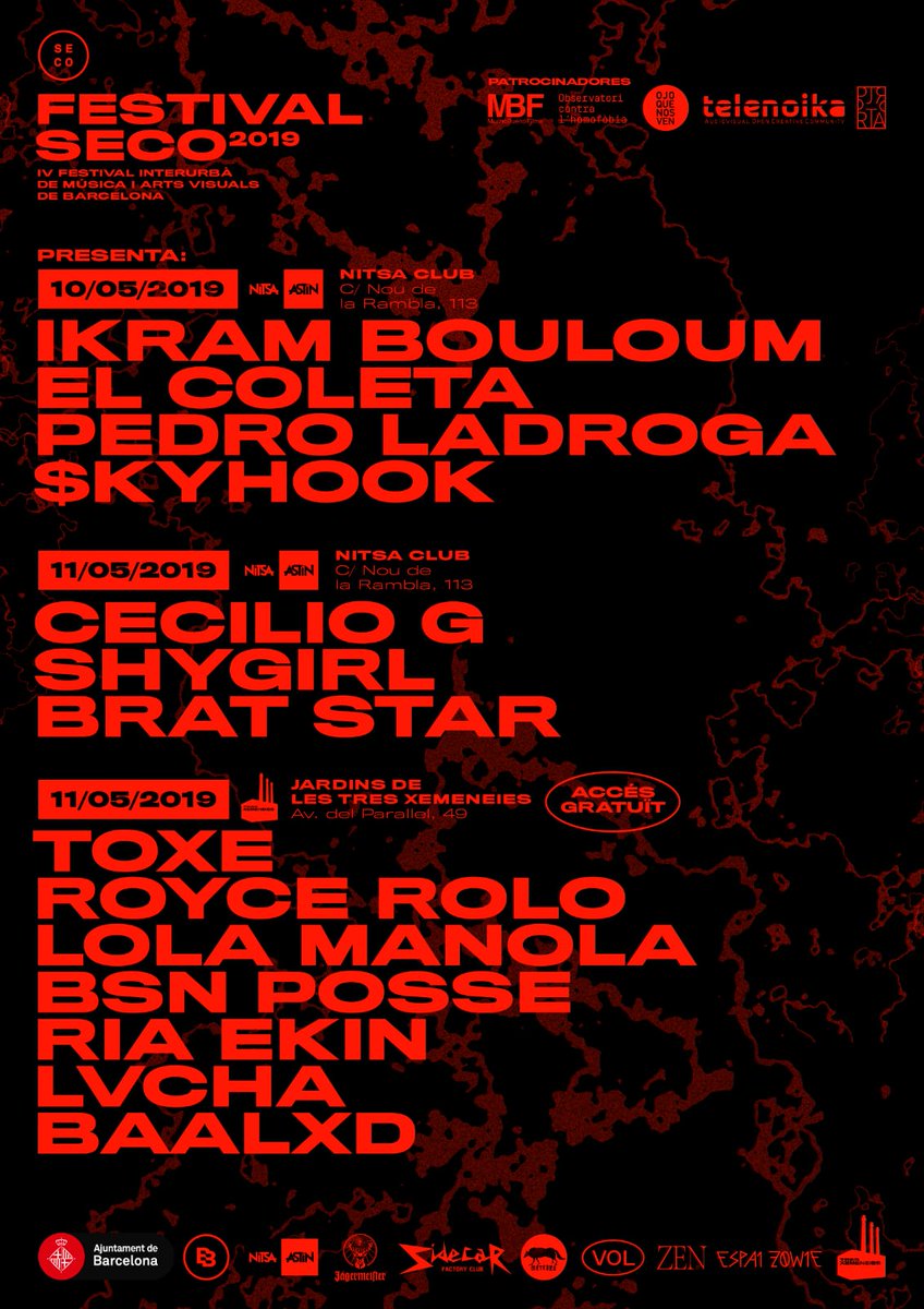 Ya no queda nada para el <a href="/festivalseco/">§e¢o</a> 🔥 
El festival urbano de música y artes en el que podremos ver a <a href="/skyhxxk/">$kyhook</a> ,  <a href="/PxdrxLxdrxgx/">FAFA🎾NADALᅠᅠᅠᅠᅠᅠᅠᅠᅠᅠᅠᅠᅠᅠᅠᅠᅠᅠᅠᅠᅠᅠᅠᅠᅠᅠᅠᅠᅠᅠᅠᅠᅠᅠᅠᅠᅠᅠᅠ</a> &amp; <a href="/CEEGEEOTPC/">CECILIO.G</a> 🎯