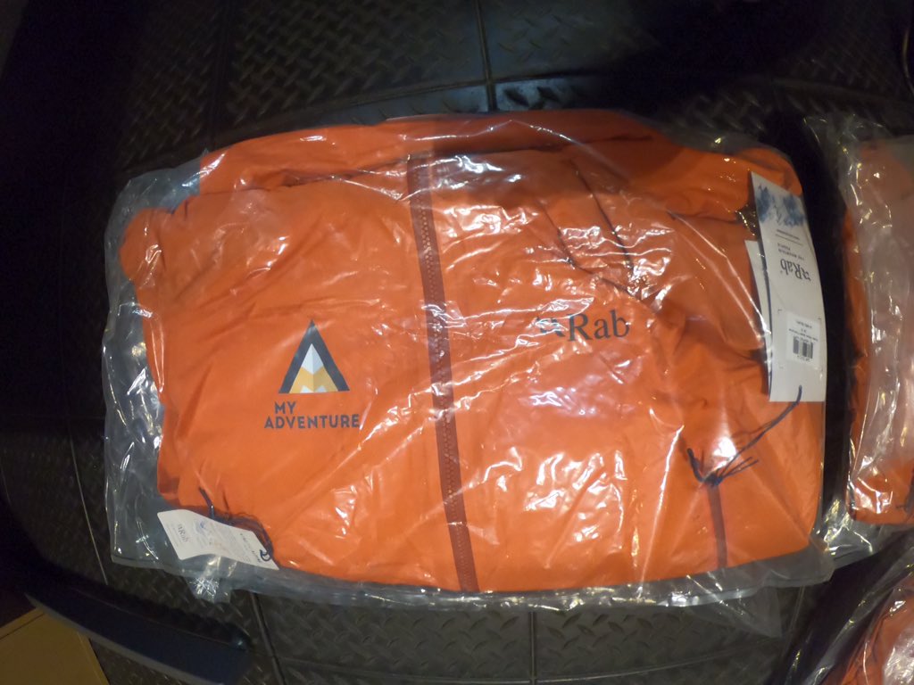 MYDGAdventure's tweet photo. Happy new gear day @rab_equipment #myadventureis https://t.co/oycIk31vdp