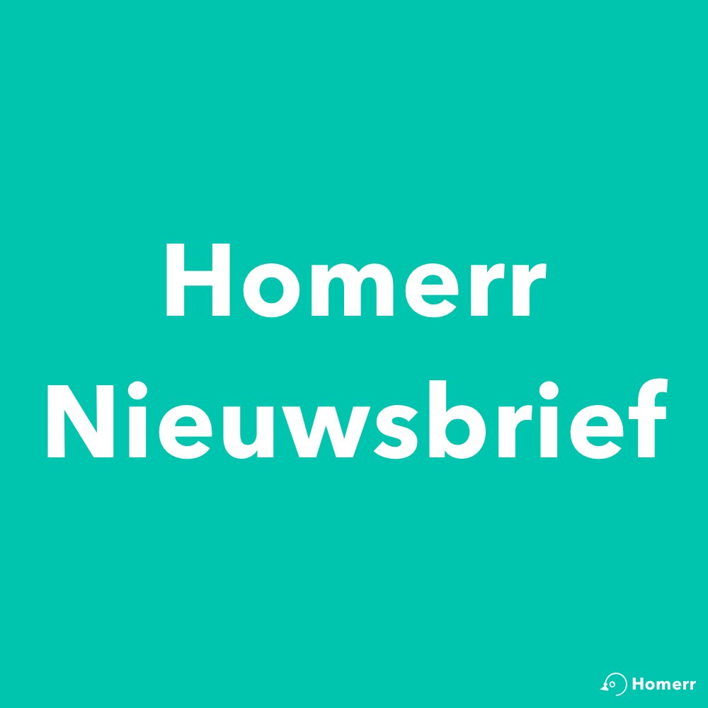 De Homerr nieuwsbrief van de maand april is uit! De leukste nieuwtjes en natuurlijk, het verhaal van de Homerr van de maand april staan er weer in. Wat zegt jouw horoscoop deze maand? Klopt dit voor jou? We horen het graag! Oh en, wat zou jij nog graag in de nieuwsbrief zien?