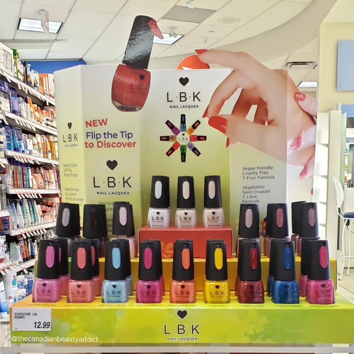LBK is now available nationwide in Canada 🇨🇦 at <a href="/ShopprsDrugMart/">Shoppers Drug Mart</a> online and in stores 🥰 Shop Now - beauty.shoppersdrugmart.ca/Beauty/LBK-Nai… and Earn 180 Optimum points!v #bbloggers #bbloggersca #nailbloggers #nails #beautynews #retailnews #cosmeticsbusiness #indiebeauty #beautybusiness #LBKNails