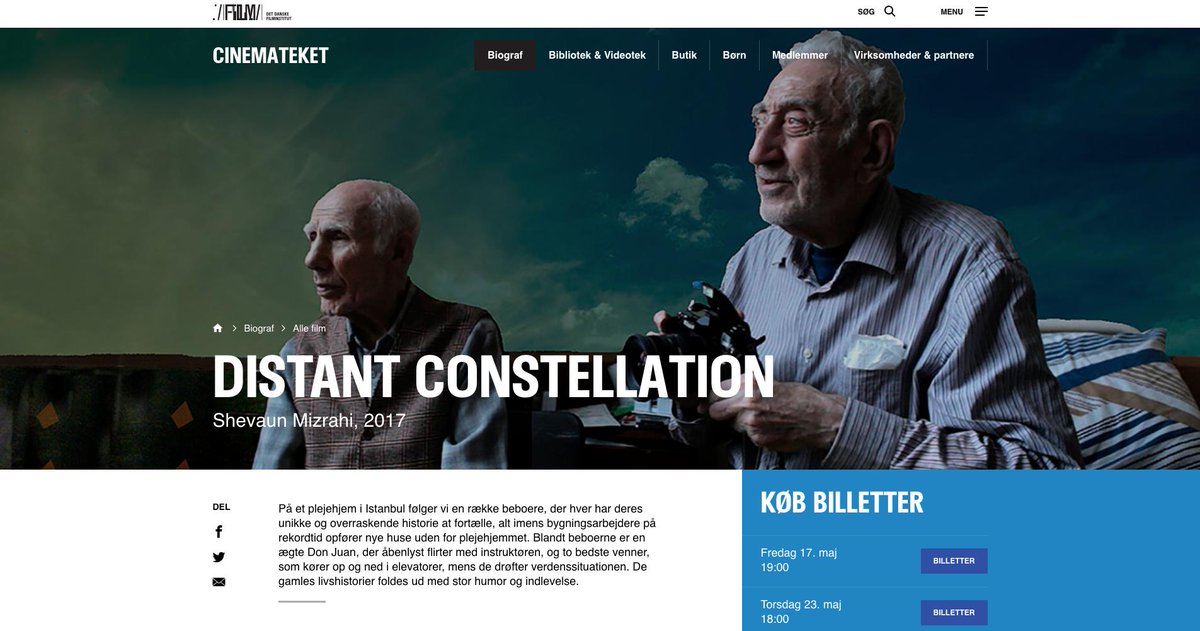 distantfilm's tweet photo. Friends in Copenhagen, Distant Constellation will be at screened at New Films From Turkey Festival at DFI on May 17 &amp; 23. @ShevaunMizrahi @DanishFilm
https://t.co/PARaZLMp9W
https://t.co/4hbL9FfRyc https://t.co/vsWAymJXMP
