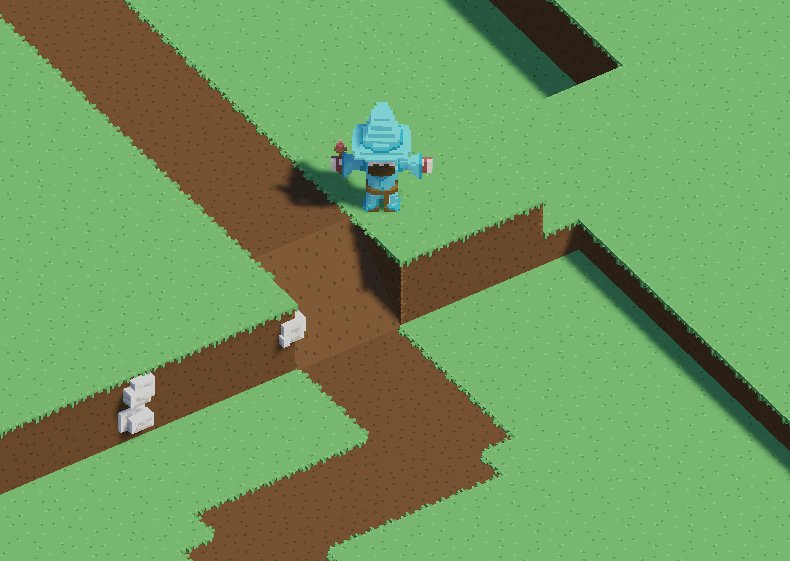 GameDevTravis's tweet image. Slower week on game dev. Turns out path systems are fairly complicated. Ditched the smooth curve for more straight runs. Also paths can change elevation now though they need some polish. #voxel #gamedev #indiedev #unity3d #madewithunity