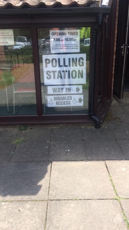 JoshuaGrinsell's tweet photo. These elections decide investments in business, bin collections, in some areas whether or not buses run and provision of social care. If you give a damn about this or want to send a message #ForTheLoveOfGodPleaseVote #ItsElectionTime #WelcomeToNerdProm #VotesVotesVotes #IVoted https://t.co/NMOMeL8aui