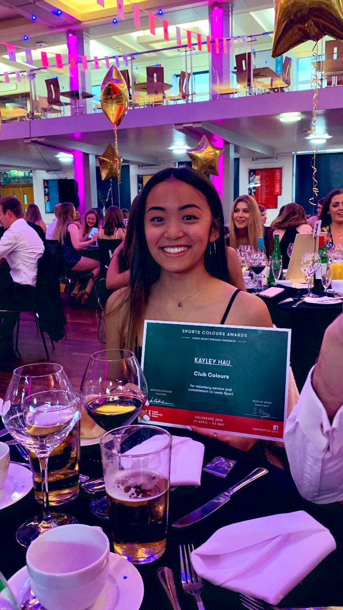 A huge congratulations to Michael McDermott for winning the Gryphon Award at last night's Sports Colours Awards! There was also success for Dom Bond and Kayley Hau in winning Full Colours and Club Colours