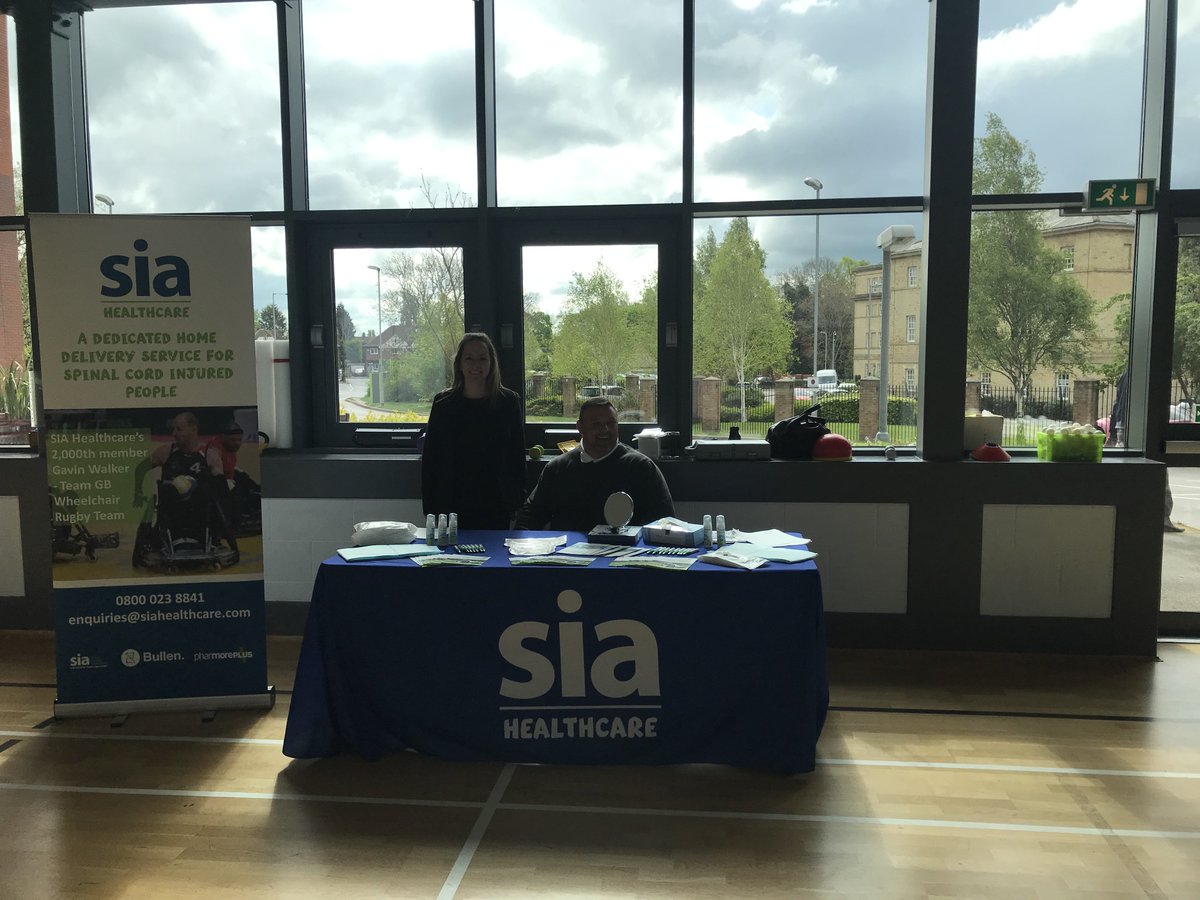 Today our Reps Stephen and Lyndsey are at the Pinderfields Continence Day. If you're local to the area why not come and visit our stand.