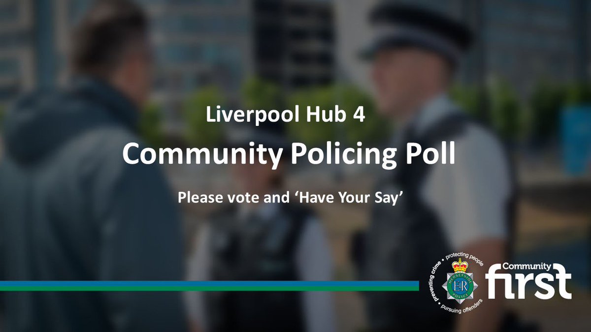 MerPolCityCen's tweet image. 💬 Have your say in our community policing poll for the Liverpool Hub 4 area here: crowd.in/GKLtJd

🌐 All other issues can be raised through our website under ‘Find your area’: crowd.in/hwxRnp