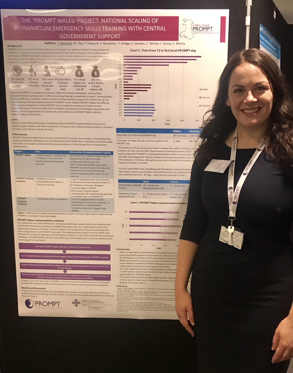 PROMPT_SRenwick's tweet photo. Presenting process outcomes for @PromptWales at the Swansea Perinatal Symposium 2019 #swaps2019 @promptmaternity https://t.co/Ggshdwo2Be