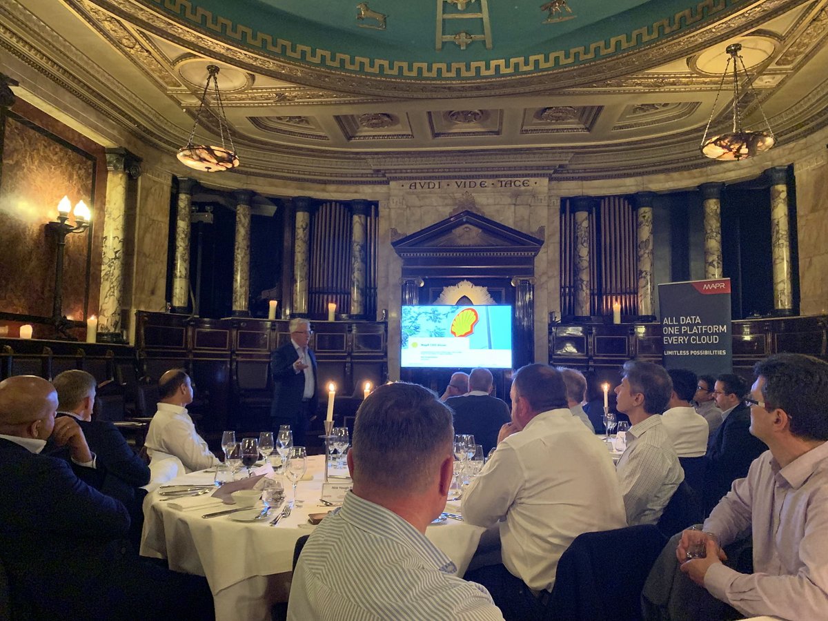 daveuk4's tweet image. Thank you Nick Hough-Robbins, Pinakin Patel, Jack Norris, and Ted Dunning for a lively discussion on &quot;Why You Need Dataware - and Why You Should Feel Urgent About It!&quot; We had a fantastic CXO dinner at an incredible venue - the Masonic Temple at Andaz Hotel London. #dataware #iot
