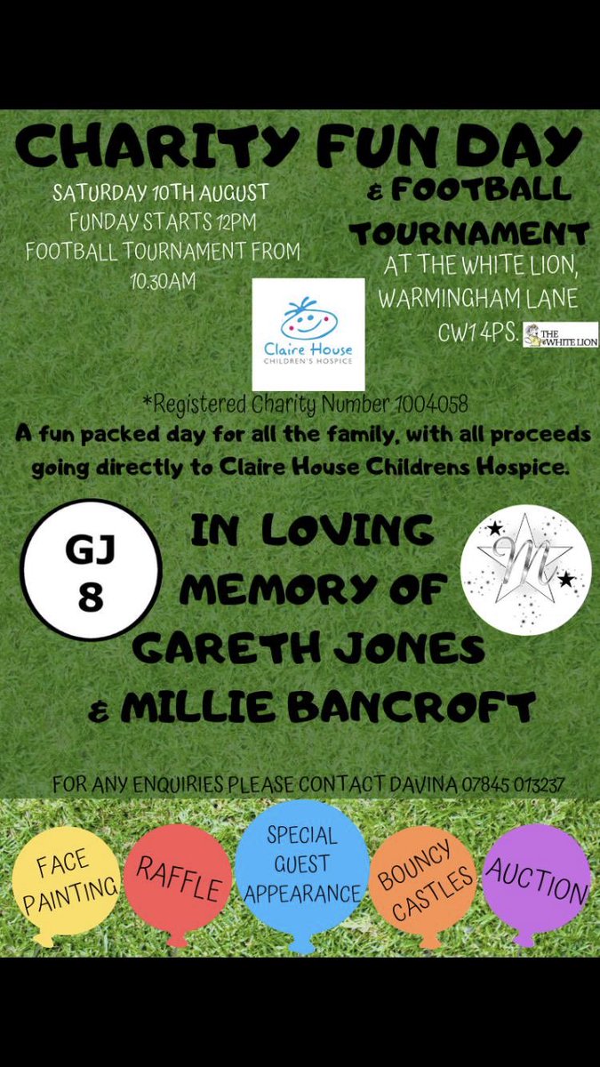 jones_davina's tweet photo. If anybody can help with prizes etc it would be appreciated. https://t.co/ayt54YErq4