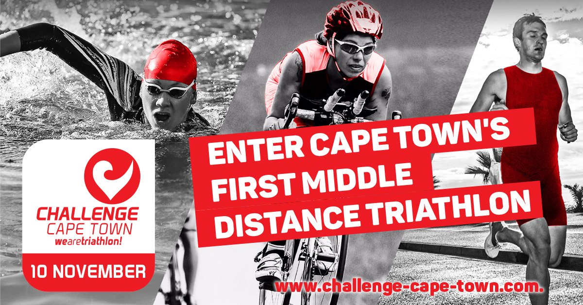 Entries to #ChallengeCapeTown are open, with Early Bird rates for the first 300 entrants (offer valid until 31 May). 
Fees &amp; Info: challenge-cape-town.com/race-informati… 
Enter: easyreg.co.za/event/challeng…
** The race course is currently being approved, and we will confirm the route asap.