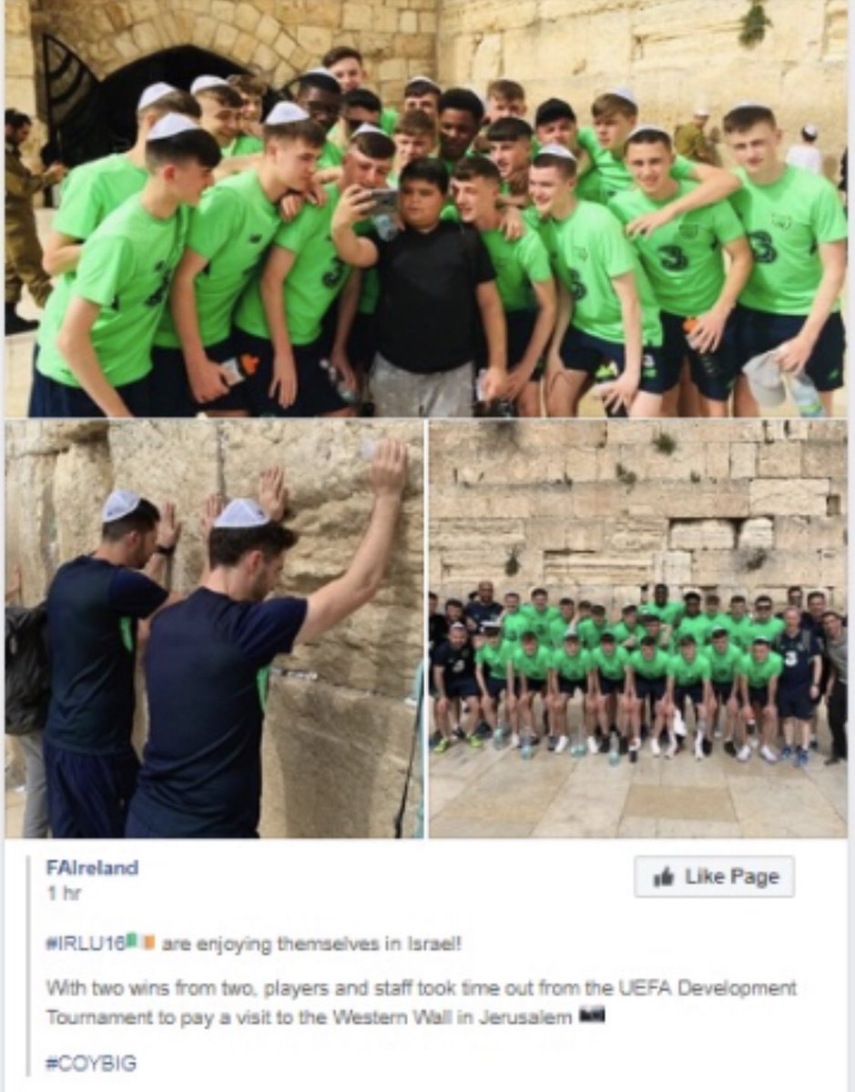 #IRLU16 The @FAIreland posted this image on their FB page but due to the torrent of Israel and #JewHate that piled in promptly removed it. 
So friends, you know what to do.  RT the hell out of it.
