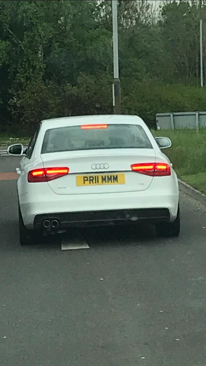DanikaPriim's tweet photo. Not sure who’s car this is but reckon they got their number plate spot on ����🏽
#ThoughtWeWereUnique
#Priim
#WhatAName https://t.co/zcxz1NqhP0