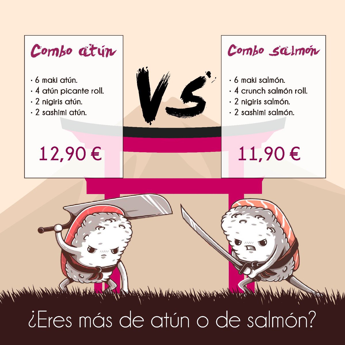 En el Día Mundial del Atún... ¿tú de quién eres?😏😏 ¡queremos oír a todos los tuna-adictos!
#tuna #healthy #lovesushi