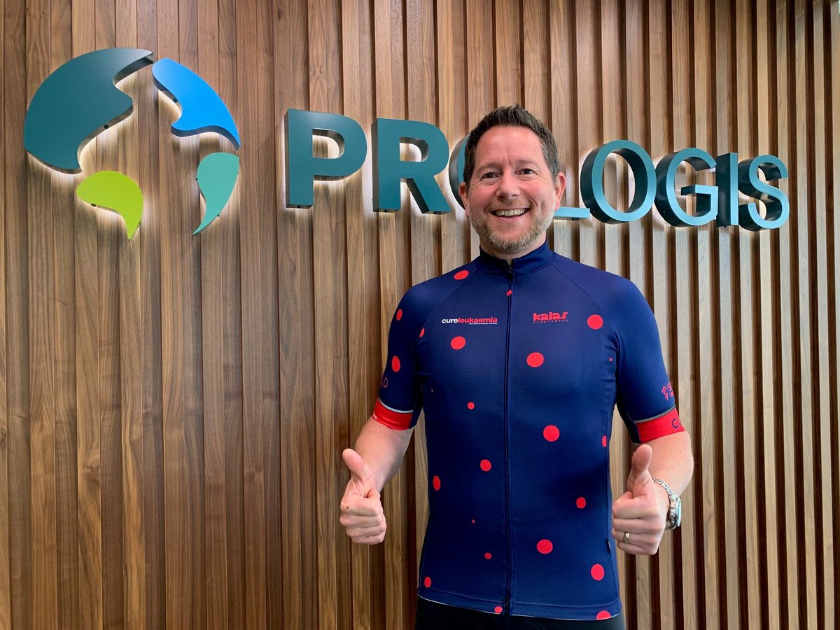 Only 10 days to @VeloBirmingham & our intrepid @Cooperman287 has received his @CureLeukaemia race jersey. This is the final event in Martin’s triple #charity #cycle #challenge & you can find out more and give him a final sponsorship push here  prologis.co.uk/our-stories/tr… #CLFamily