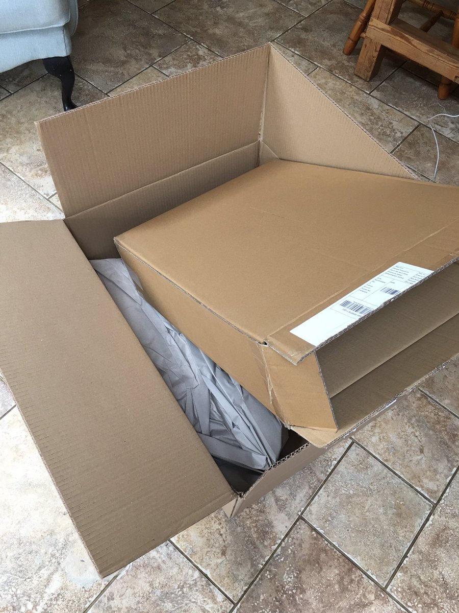 Hi @AmazonHelp did my delivery today really need to come in a box inside a box?? #sustainabilty #reducepackaging