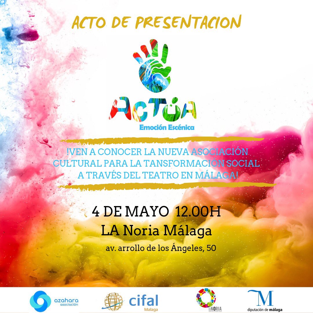 Este Sábado nuestra presentación se acerca!!! #diputaciónmlg #Málaga #TeatroInfantil #Teatro #metodología
