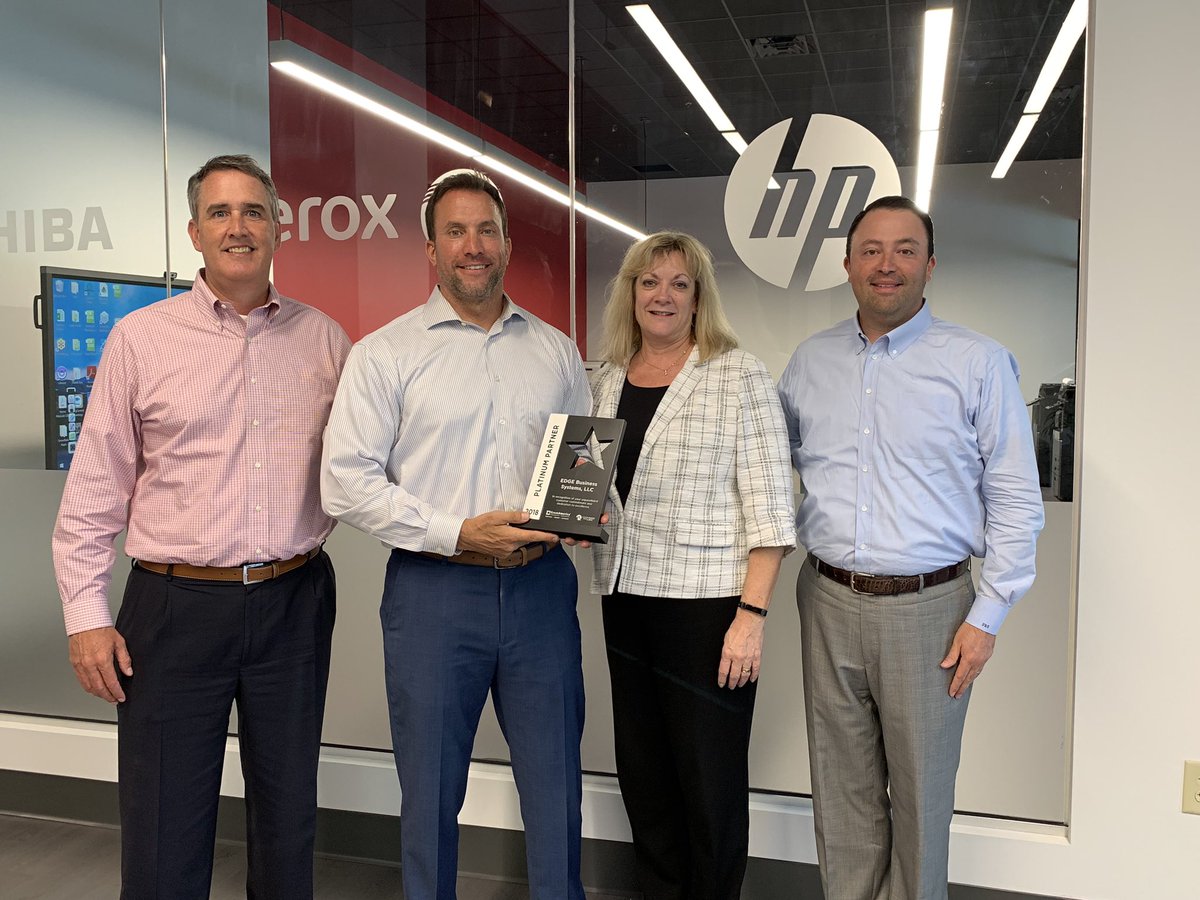 The entire team at EDGE is excited to have earned the prestigious 2018 Platinum Partner Award from @greatamericaOEG.  Our team has worked very hard in earning business with loyal customers and having a trusted leasing partner makes this a total team effort! #vivalaedge #partner