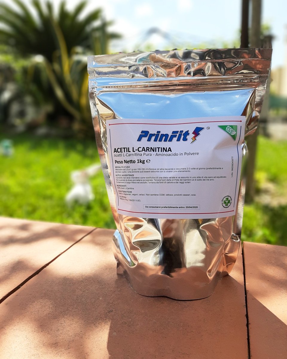 Giornate di sole ottime per andare ad allenarsi all'aperto e per continuare a delineare la tua forma fisica utilizza l'Acetil Carnitina che è uno tra i più potenti bruciagrassi. Arriva in forma alla prova costume!
#prinfit #carnitina #integrazione  #passione #fitness #fitboy