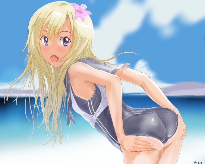 ろーちゃんのおしり
#艦これ #呂500 