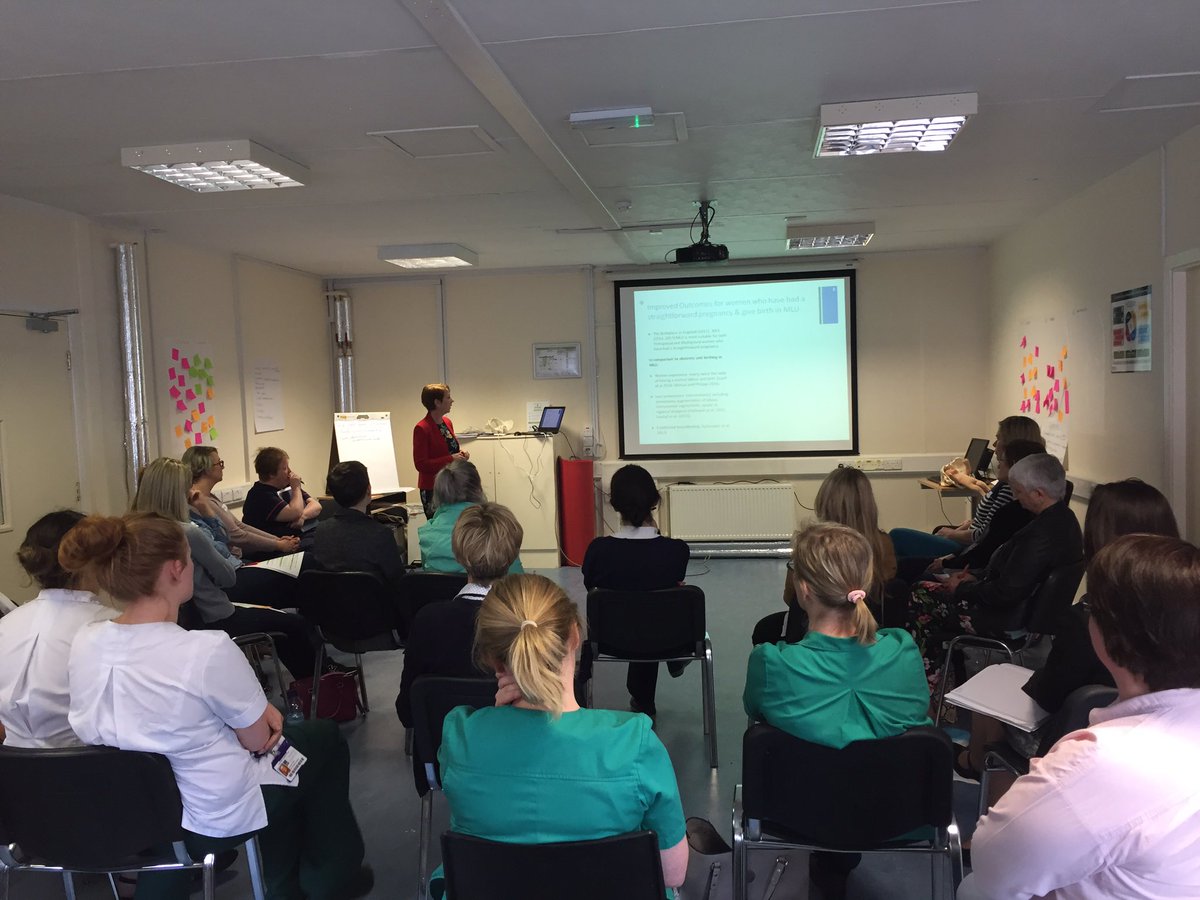 btoolanod's tweet photo. #InternationalDayOfTheMidwife2019 #normalisingbirth study day @MariaHealyMW speaking about midwifery led Care in Northern Ireland @ULHospitals #UMHL @world_midwives @margquig @CnmeLimerick https://t.co/bIhcAljq3F