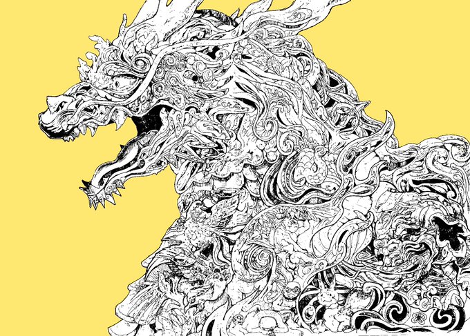 麒麟のtwitterイラスト作品