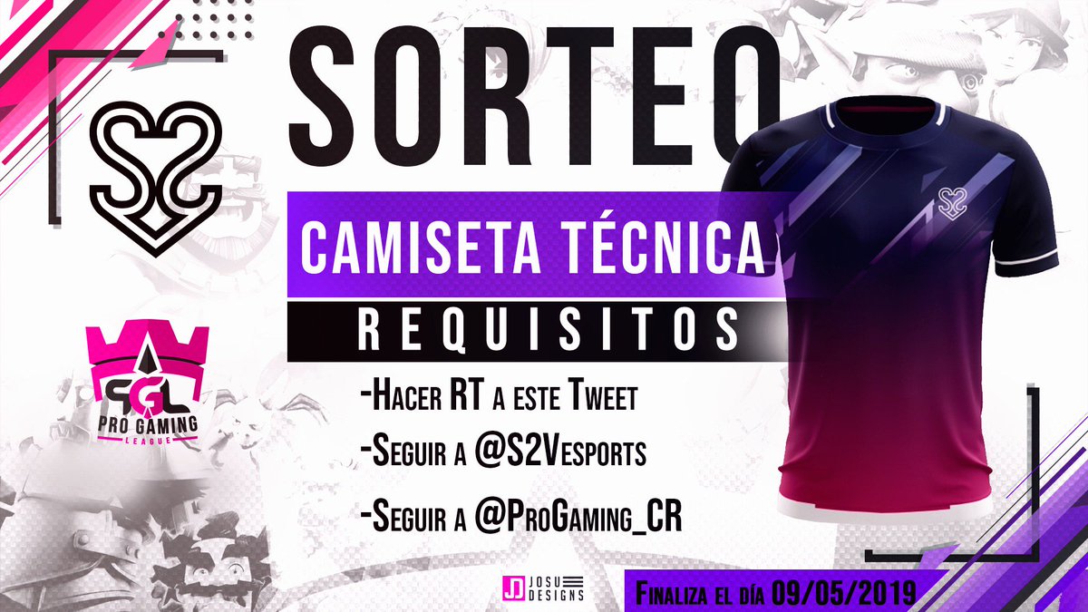 🗣️ SORTEO SORPRESA

MÁS CAMISETAS, VIENE LA DE S2V

➡️ Seguir a <a href="/S2Vesports/">S2V</a>
➡️ Seguir a <a href="/ProGaming_CR/">ProGaming League</a> 
🔁 HACER RT

Finaliza el 09/05 😏

¿Quién ganará este sorteo?

#ProgamingLeague