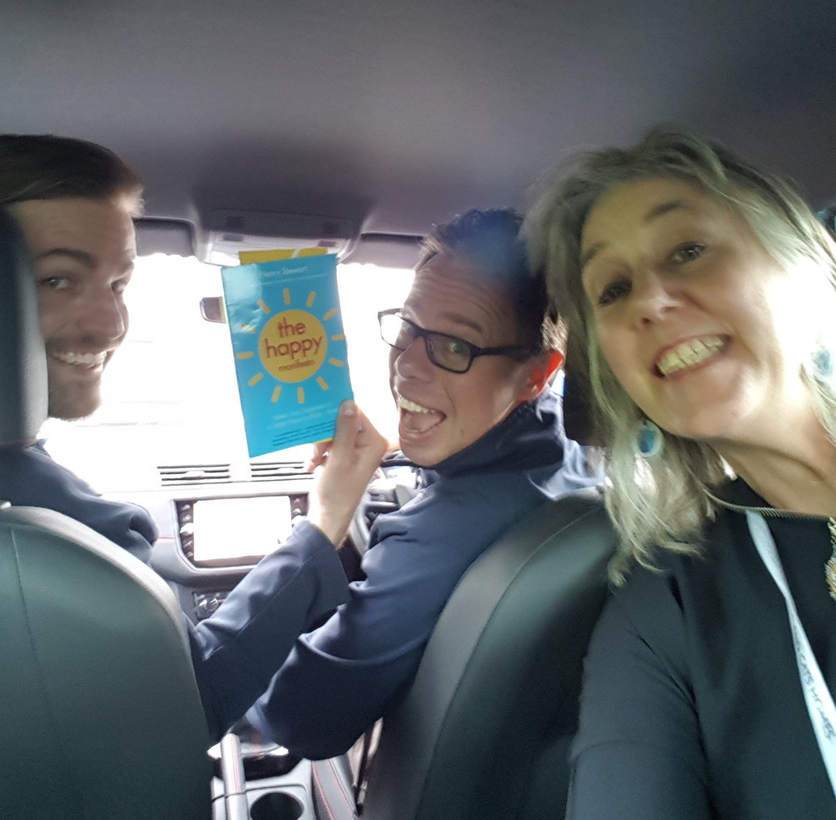 charlyfielder's tweet photo. @ADCH_News @happyhenry We're caught in traffic on the motorway but we're #HAPPY!
Thanks Association of Dogs & Cats Homes for such an informative & colloborative conference. It was #brilliant We've learnt a lot, made friends, unlocked #BigPotential & amplified our #power #ADCHAC https://t.co/08SonxBXFH