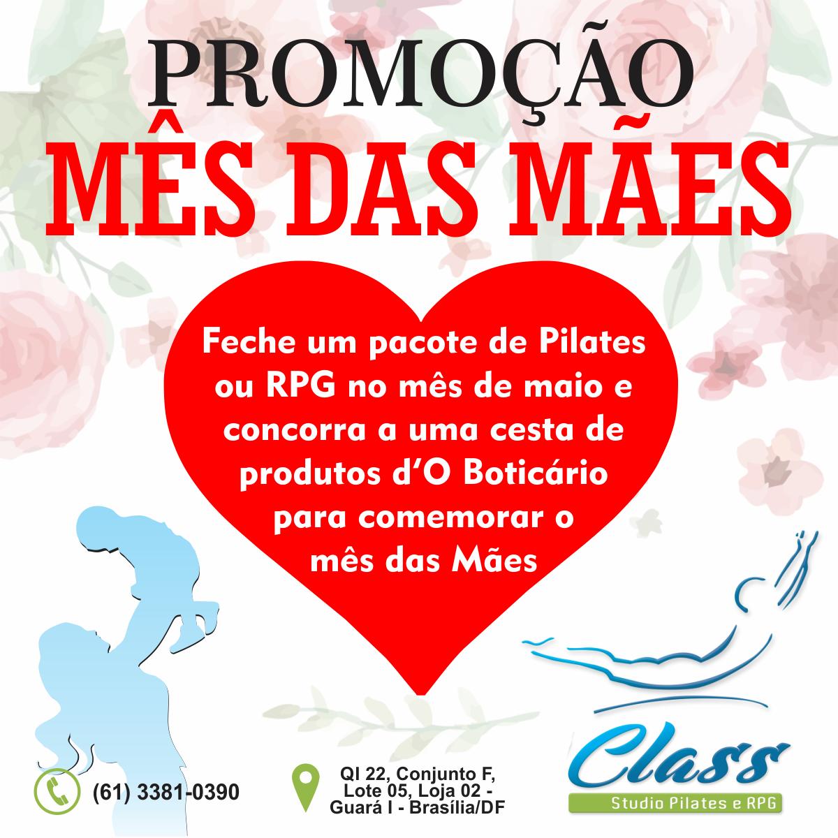 StudioClass2's tweet image. Promoção para o mês das Mães!