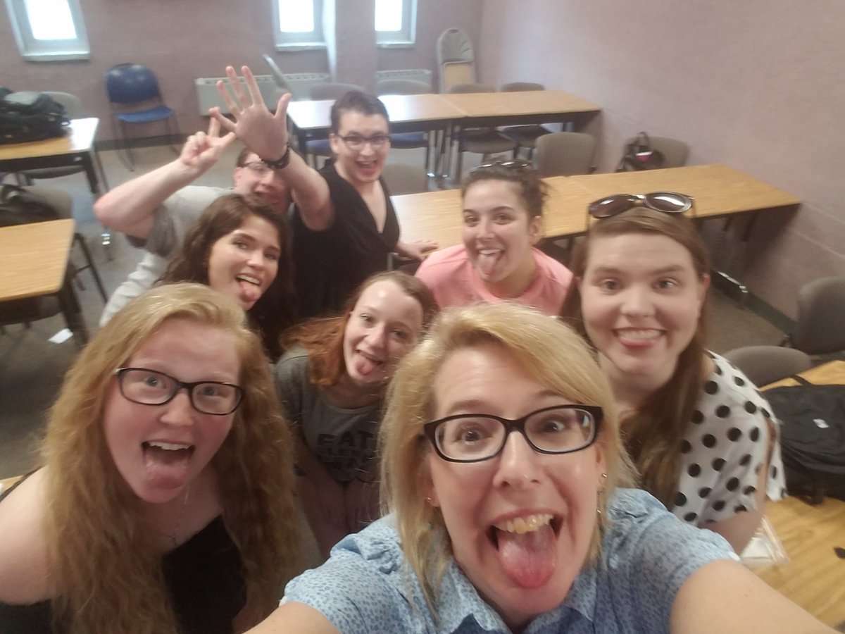 DrJulieYuly's tweet photo. These kids! What a great group! Hope to see you all in future classes and activities! #cmm255 https://t.co/PsT5bAROA9