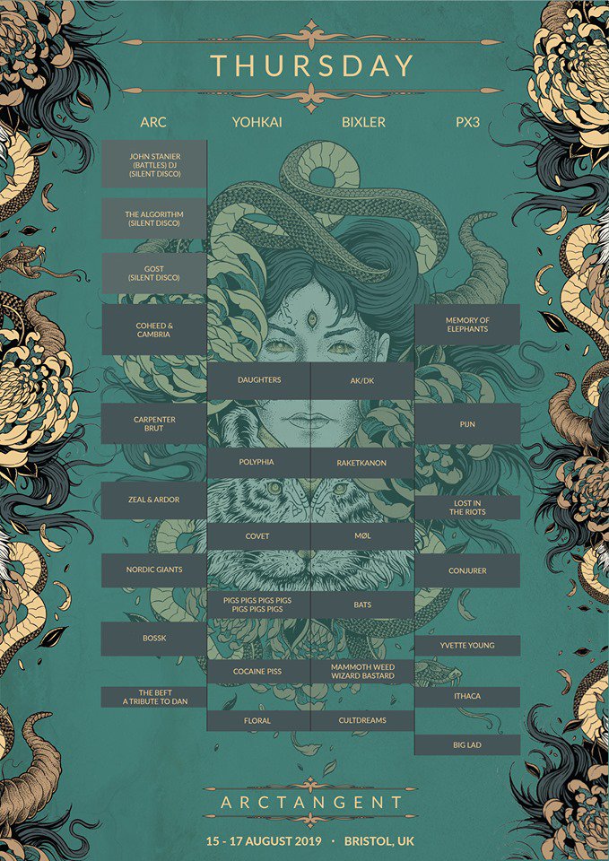 🚨 Thursday clash finder for <a href="/ATGFestival/">ArcTanGent</a> has landed. We'll be hitting the PX3, sandwiched between a tonne of amazing bands. See you there!