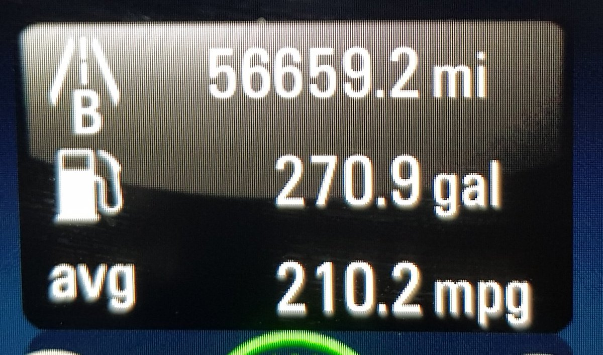 Simon__Rogers's tweet photo. @dpeilow @vauxhall Wow good work on that MPG. Here's my UK Volt. https://t.co/GGdZljVgOa