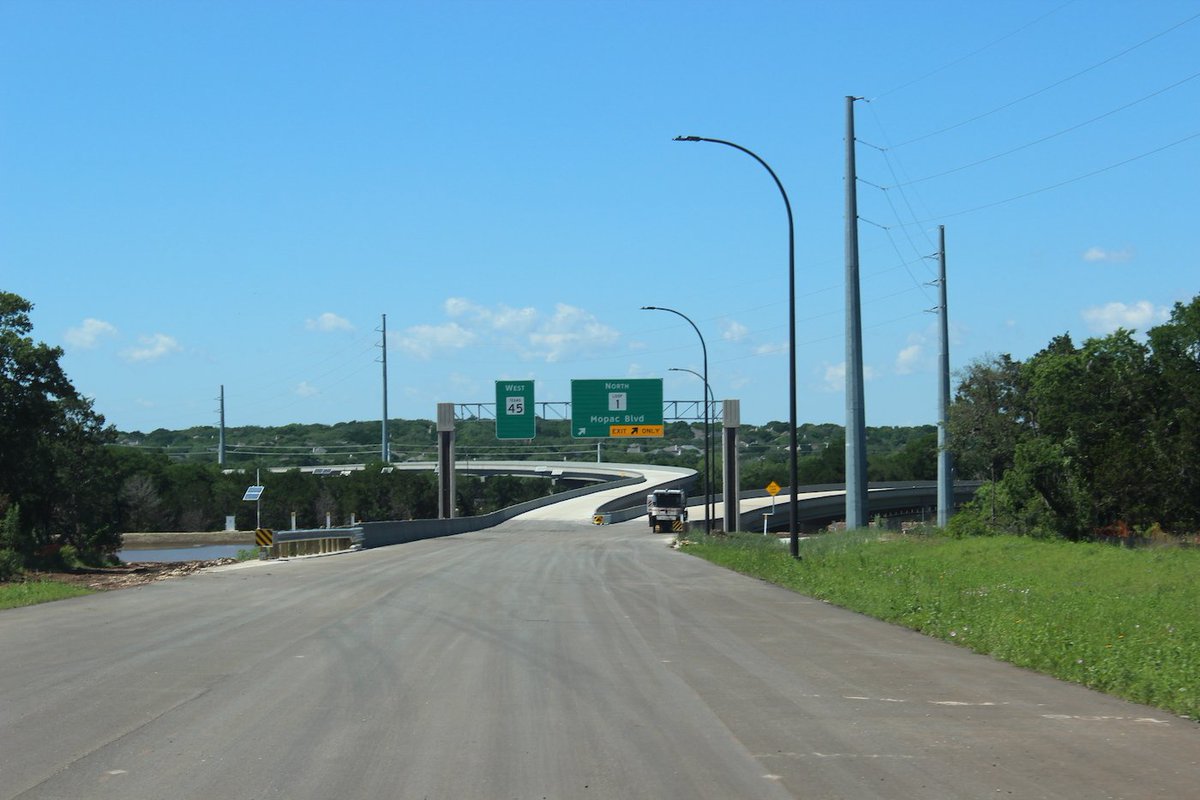 ShaunBodah's tweet photo. Some early photos of SH45 ready to open! https://t.co/E89VYnQi01