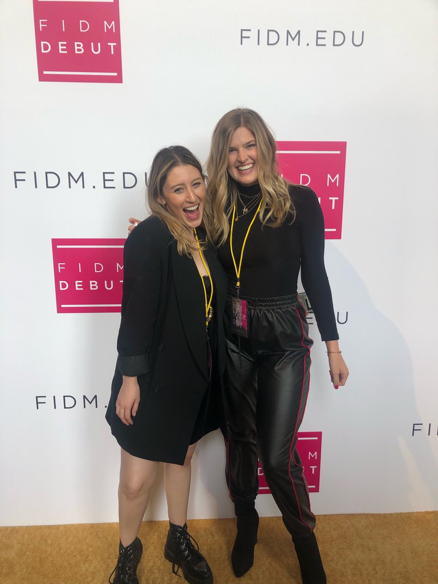 FIDM_Hannah's tweet photo. Q3: Working at @FIDM Debut Fashion Show has been one of my favorite memories! #afterfidm https://t.co/PqD6YHyioA
