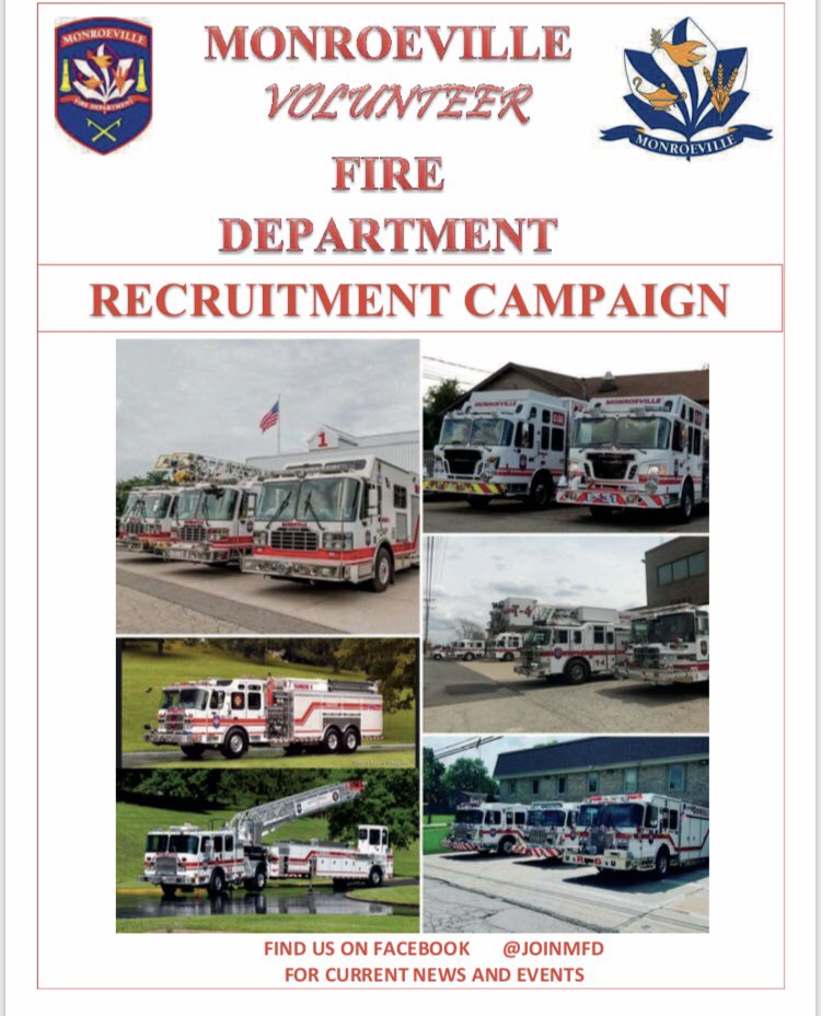 joinMFD's tweet image. Monroeville Volunteer Fire Companies will be highlighted in the upcoming Monroeville IN Community Magazines thank you to Nicole Tafe for working with the Monroeville Volunteer Fire Department to feature us.

Visit your local fire station to learn more about @joinMFD @ICMagazines