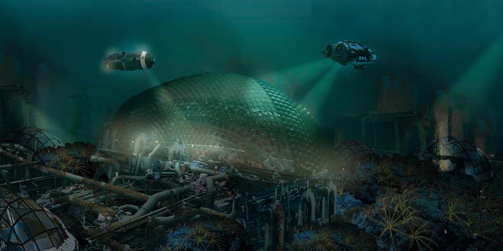 Regalis on Twitter: "More outpost concept art for #Barotrauma! #gameart ...
