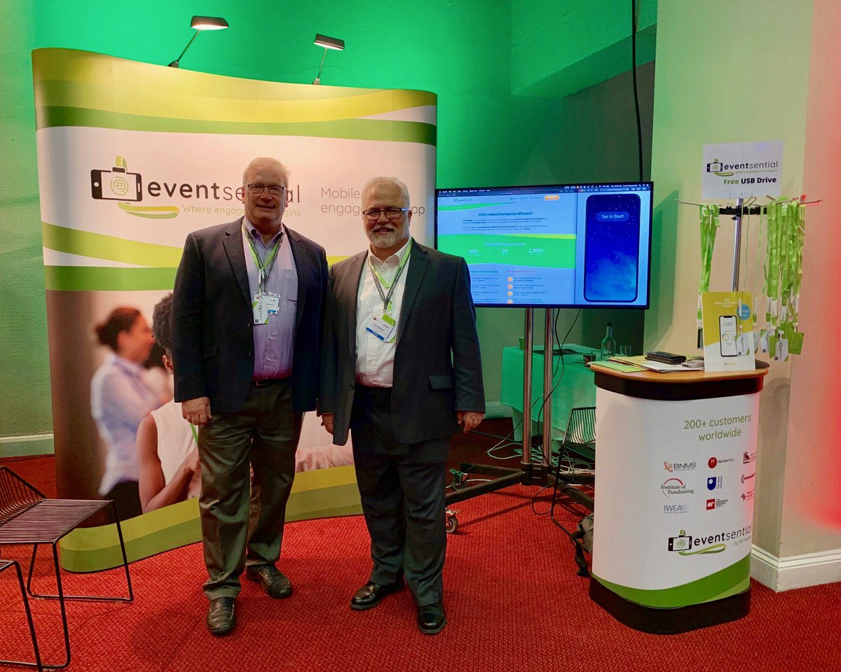 Cheers, <a href="/MemberWise/">Rich Gott, Chair, The MemberWise Network</a> #MEMX2019! We're enjoying the Professional Networking Drinks Reception. Thank you for visiting Stand 6.
