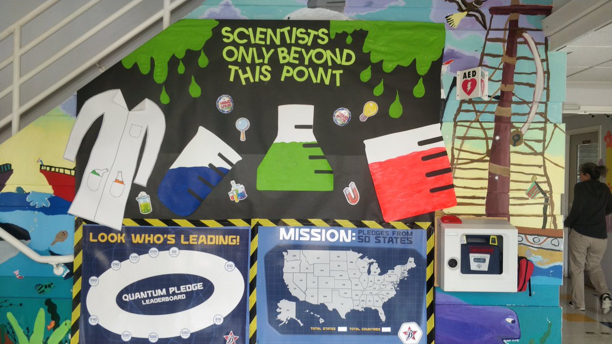 PtoKcc's tweet photo. Our mystery lab is just about finished and we are getting ready to kick off the Boosterthon Fun Run Fundraiser in less than one week!! https://t.co/byaqbRiMGY