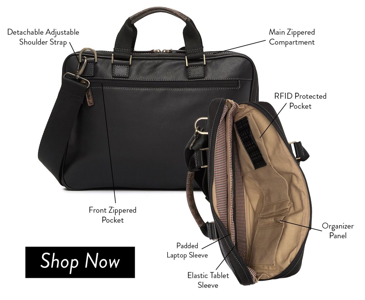 50% Off The Garth Zipster - one week only! boconi.com/collections/we…