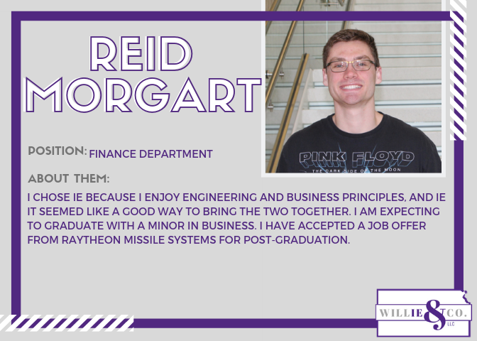 WillieAndCoLLC's tweet photo. Employee Spotlights! Meet a member of the Marketing Outreach team, Hassan Alzayer, and a member of the Finance team, Reid Morgart! https://t.co/YdavenIOdJ