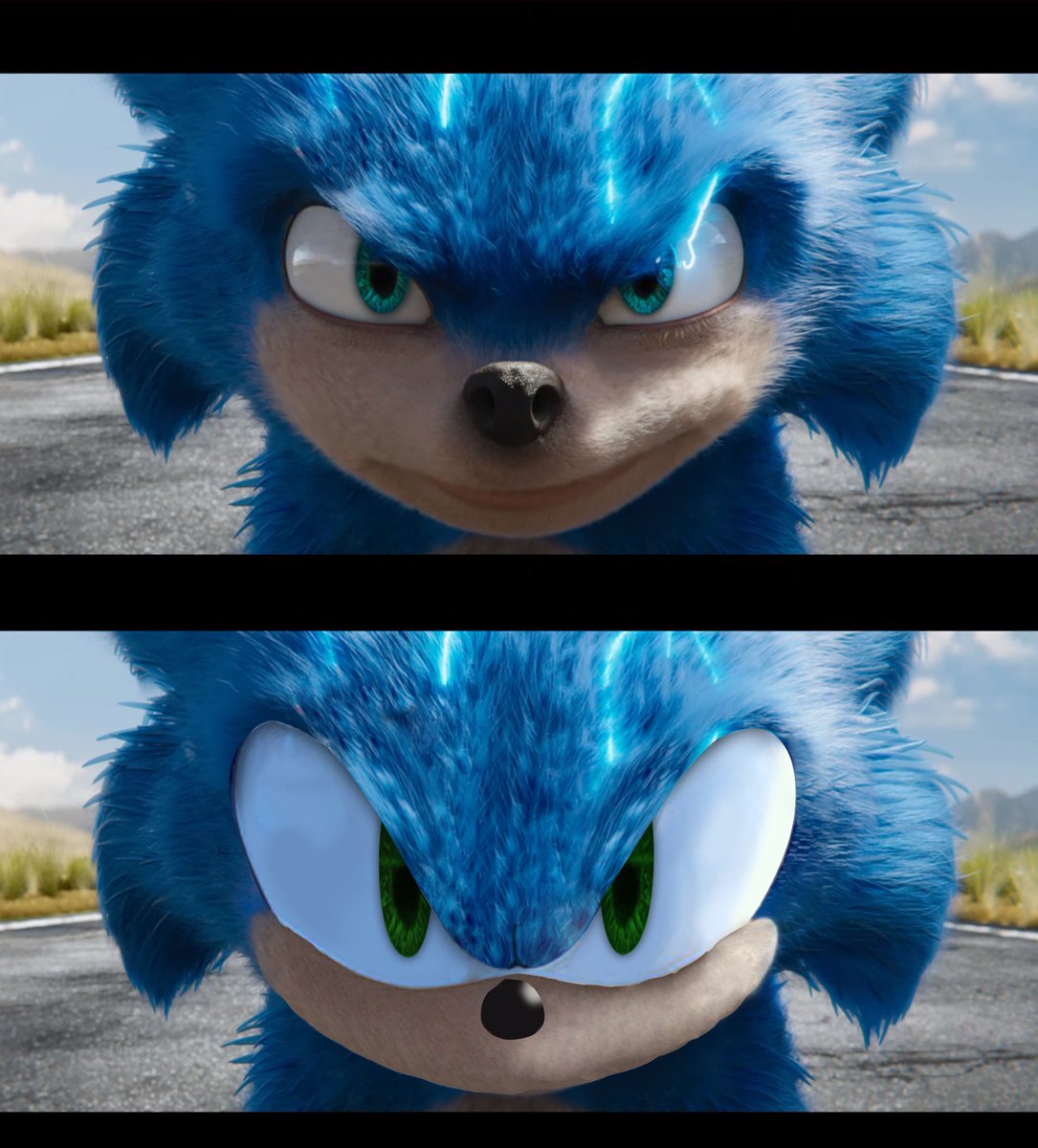 Sbris3r's tweet photo. @SonicMovie *UGH* https://t.co/mC3VJJSbtk
