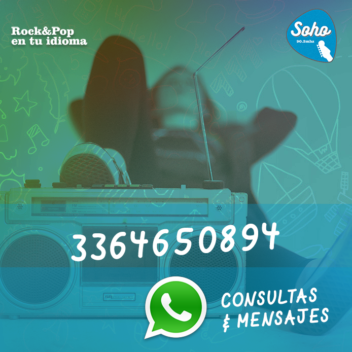 FmSoho's tweet photo. Esperamos tu mensaje al 3364650894 en nuestro #WhatsApp. #SoyRock · .@FmSoho · #SanNicolas https://t.co/R0yqcGyPcQ