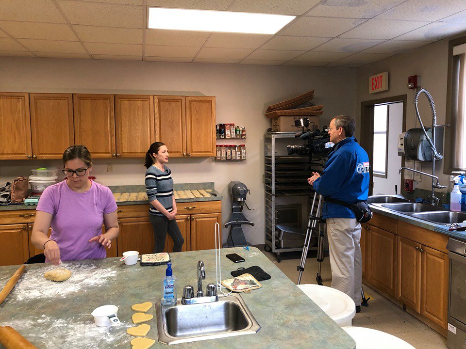 Busy day around the St. Paul's mission post getting ready for the Daily Bread Food Truck Dedication this Sunday at the end of worship. <a href="/WKBW/">7 News WKBW</a> providing the interview.