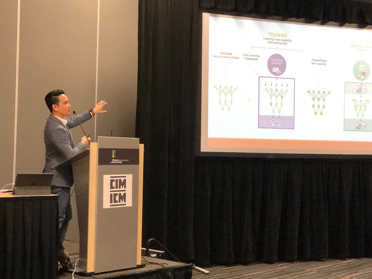 MMAmericas's tweet photo. "@CIMorg was a great opportunity to meet and chat with people from inside and outside the mining industry. Thoroughly enjoyed the conference in Montreal and looking forward to coming back to Canada." - #Pitram Technical Product Manager, Julian Lim, presenting at #CIMTL19. @GMGorg https://t.co/Km4Av5eD5d