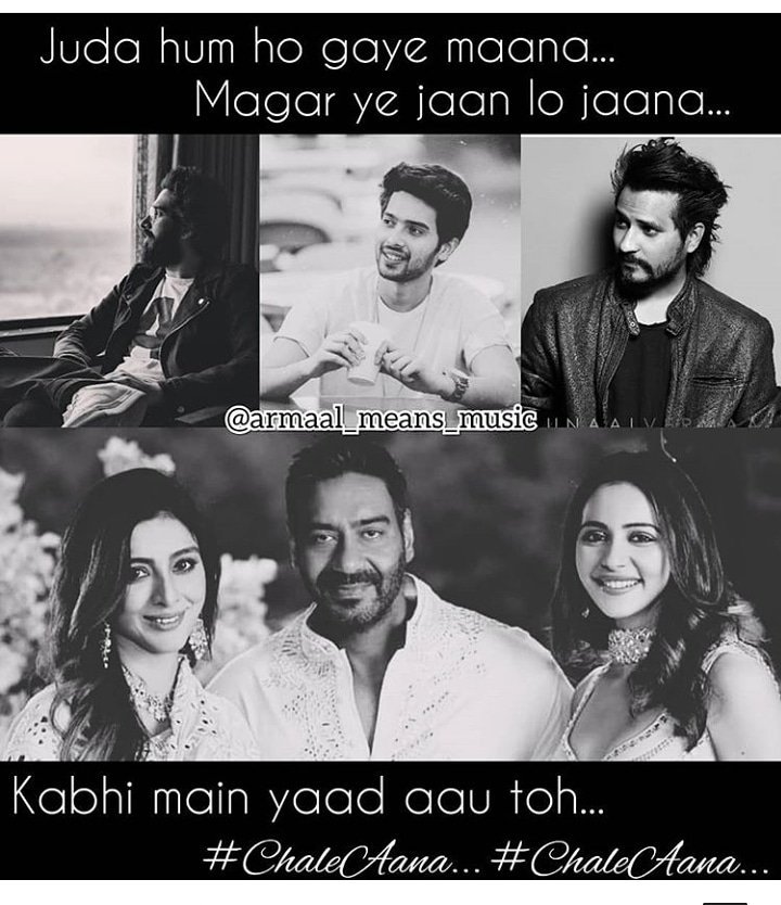 Happiness On Twitter Juda Ham Ho Gaye Jaana Magar Ye Jaan Lo Jaana Agar Mai Yaad Aau To Chaleaana Amaalmallik Rakulpreet Armaanmalik22 S Voice Just Wow Lyrics Heart Touching Soothy Music Kunaalvermaa77 And Composition twitter