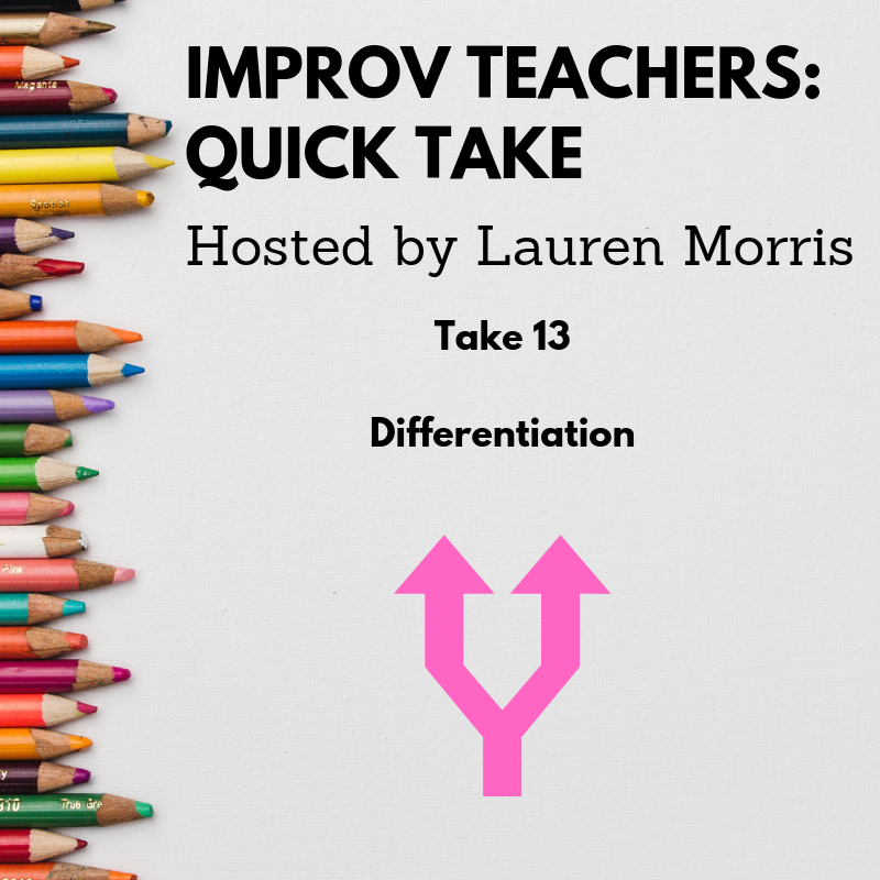 improvteachers's tweet photo. Quick Take 13 is here! https://t.co/yLOi9gYjMx
This week is all about differentiation of notes in the improv classroom! From a beginner to an advanced student, our approach has to be tailored for the student's needs. #improv #improvteachers #teachers https://t.co/kpsqlACY6T
