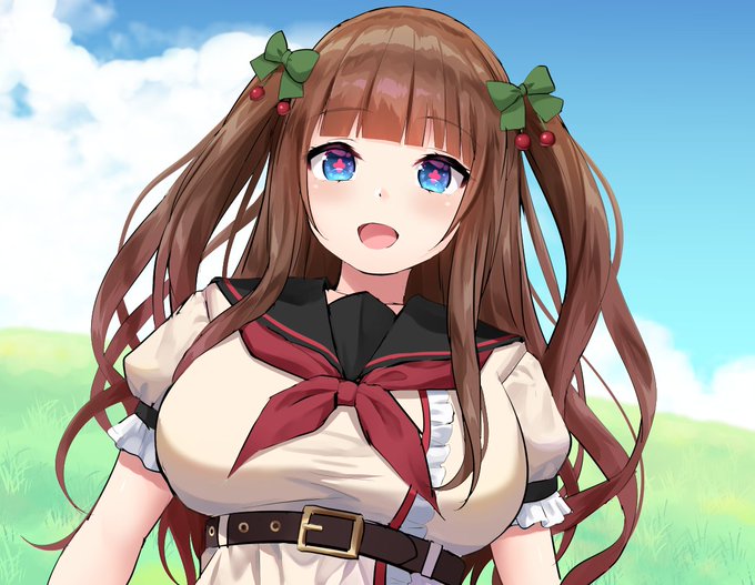 若干体を後ろへそらす花京院ちえりちゃん🍒 