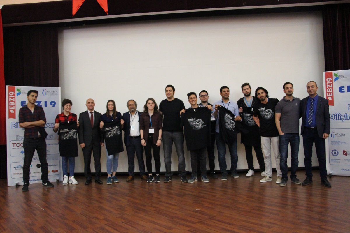 mcbuBilisim's tweet photo. 30 Nisan 2019' da Manisa Celal Üniversitesi ev sahipliğinde Ege Bilişim Zirvesini gerçekleştirdik. #EBZ19 👍
➡️Bize öncülük eden @mozhankalac ve @denizkilinc hocalarımıza, birbirinden değerli konuşmacılarımıza ve katılım sağlayan herkese teşekkür ederiz. 🙏 https://t.co/S5awOCWkfJ