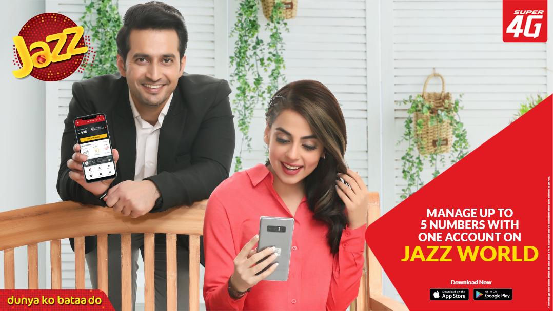 jazzpk's tweet photo. Download Jazz World App and manage up to 5 numbers with a single account without any hassle.
Download App now: https://t.co/XJHM1oDow9
#JazzWorldApp #JazzSuper4G #DunyaKoBataaDo https://t.co/iceYDtbKzL