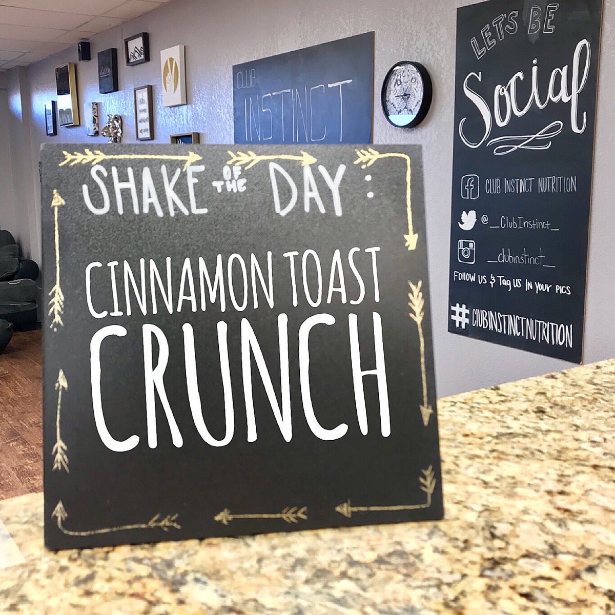 _ClubInstinct_'s tweet photo. Shake of the Day: Cinnamon Toast Crunch 🥣
•
*Tea is complimentary, when you purchase The Shake of the Day!* 🥤
•
•
•
#ClubInstinctNutrition #ShakeoftheDay #CinnamonToastCrunch #Herbalife #Nutrition #Fitness #Wellness #Health #Vitamins #Minerals https://t.co/o9yw2ZraOY